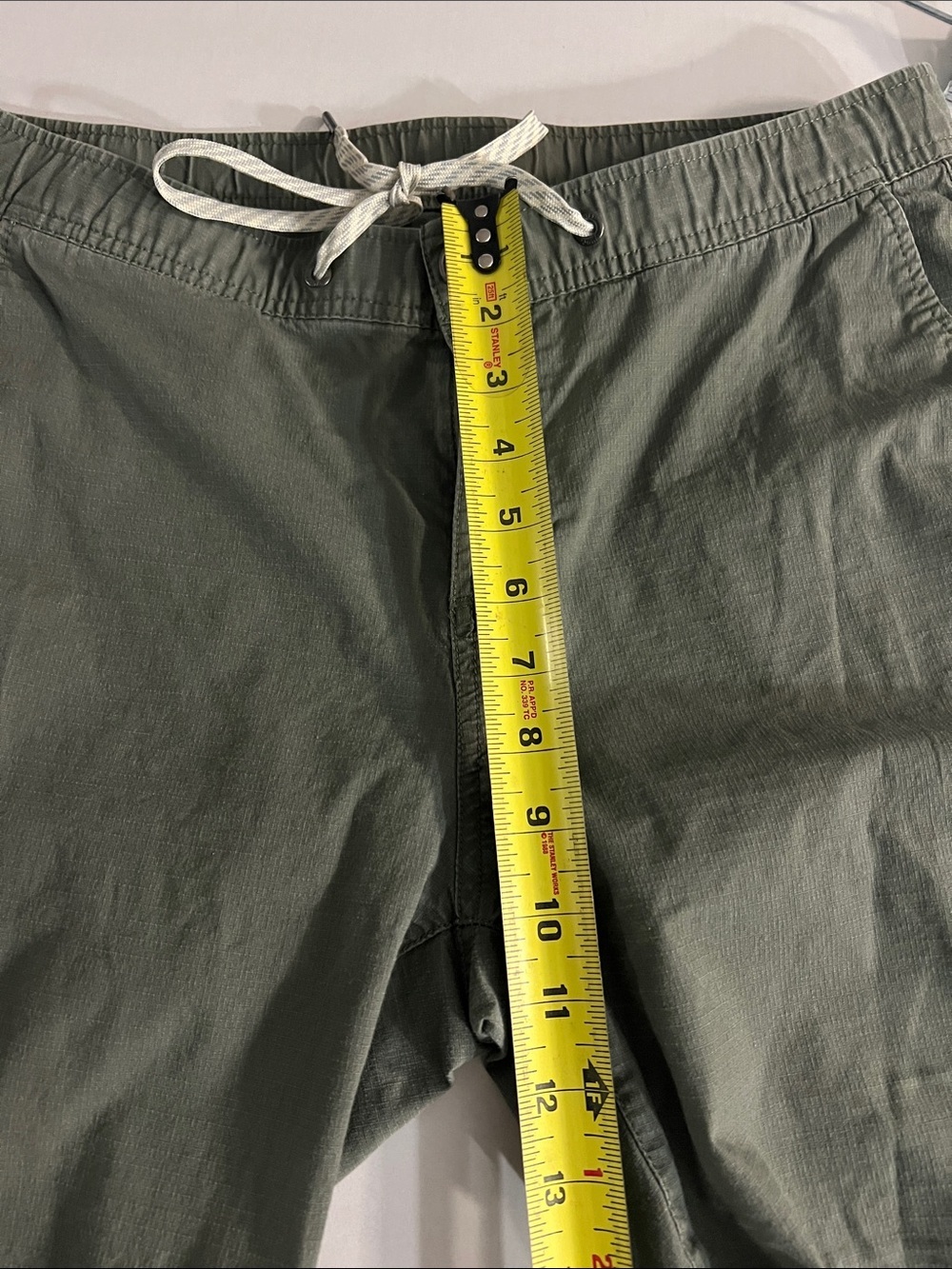 VUORI RIPSTOP WOMEN’S COTTON PANTS GREEN SIZE MEDIUM - Picture 8 of 12